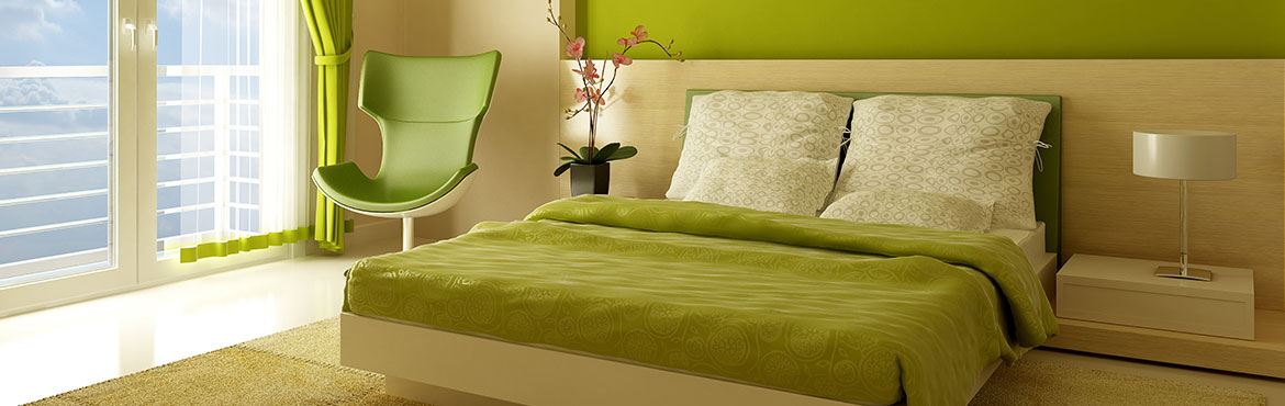 Green bed banner